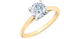 Lab Grown Diamond Round Solitaire Ring - 1.16ct