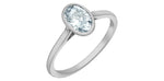 Lab Grown Diamond Oval Solitaire Ring - 1.00ct