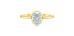 Lab Grown Diamond Oval Solitaire Ring - 1.00ct