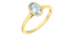 Lab Grown Diamond Oval Solitaire Ring - 1.00ct
