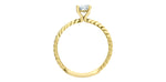 Lab Grown Diamond Oval Ring 14kt - 1.59ct