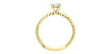 Lab Grown Diamond Oval Ring 14kt - 1.59ct