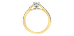 Lab Grown Diamond Pear Ring 14kt