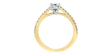 Lab Grown Diamond Pear Ring 14kt