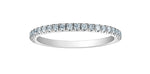 Lab Grown Diamond Band - 14kt White