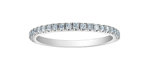 Lab Grown Diamond Band - 14kt White