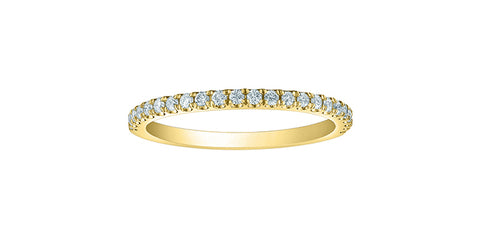 Lab Grown Diamond Band - 14kt Yellow
