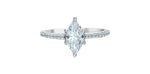 Lab Grown Diamond Marquise Ring 14kt - 1.58ct