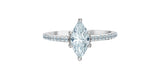 Lab Grown Diamond Marquise Ring 14kt - 1.58ct
