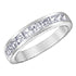 Gold Diamond Princess Channel Band 1.00ct tw