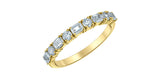 Lab Grown Diamond Band - 14kt Yellow