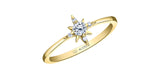 Maple Leaf Diamonds North Star Ring