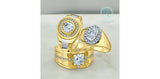 Mens Lab Created Diamond Ring  - 1.28ct