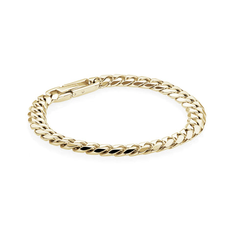 ITALGEM 7.7MM CURB LINK BRACELET