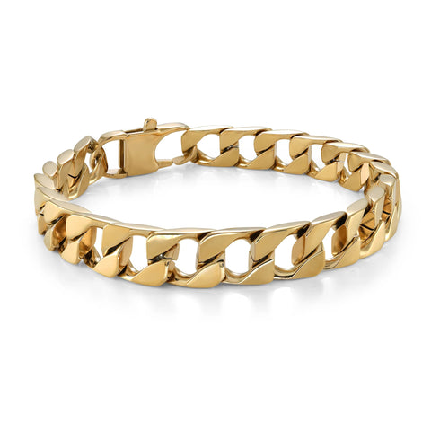 ITALGEM 9.4mm Flat Curb Bracelet