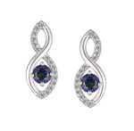 Sterling Silver Mystic Topaz Earrings