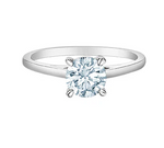 Lab Created Diamond 1.00ct Solitaire Ring VALENTINES SPECIAL