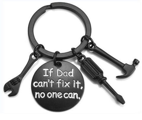 Dad Keychain - ENGRAVABLE