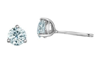 Lab Grown Diamond Stud Earrings .75ct tw