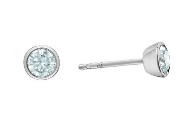 Lab Grown Diamond Stud Earrings .50ct tw