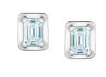 Lab Grown Diamond Stud Earrings .46ct tw