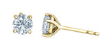 Lab Created Diamond Earrings .50ct VALENTINES SPECIAL