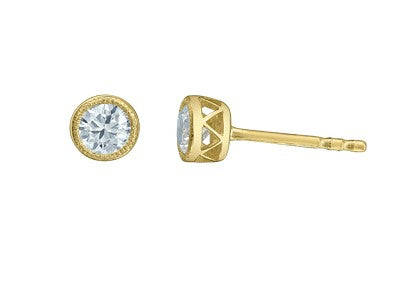 Lab Grown Diamond Stud Earrings .40ct tw