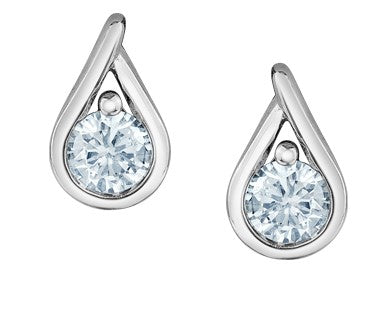 Lab Grown Diamond Stud Earrings .25ct tw