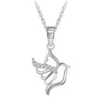 Sterling Silver Dove Necklace