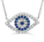 Gold Evil Eye Necklace