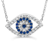 Gold Evil Eye Necklace