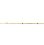 Yellow Gold Anklet