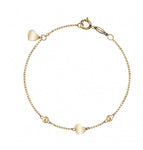 Gold Hearts Bracelet