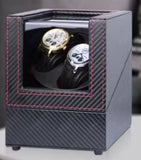 Black Dual Watch Winder Box