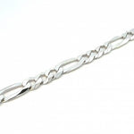 Sterling Silver Figaro Bracelet