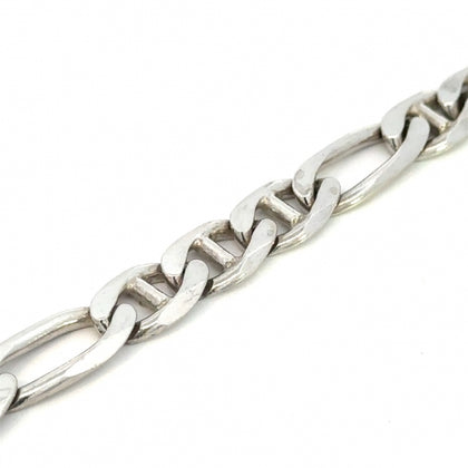 Sterling Silver Marine Link Bracelet 9.5mm - 8.75"
