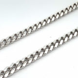 Sterling Silver Miami Cuban Chain 6.4mm- 22"