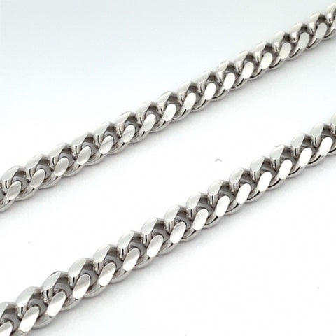 Sterling Silver Miami Cuban Chain 6.4mm- 22"