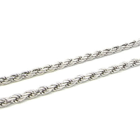 Sterling Silver Rope Chain 5mm