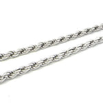 Sterling Silver Rope Bracelet 5.6mm