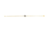 Yellow Gold Evil Eye Bracelet