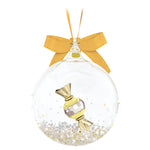 Swarovski Holiday Cheers Dulcis Ball Ornament Yellow 5688315