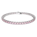 Swarovski Matrix Tennis bracelet Pink 5648931