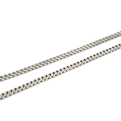 Sterling Silver 3mm Miami Link Chain - 18"