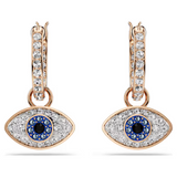 Swarovski Symbolic hoop earrings Evil eye 5736982