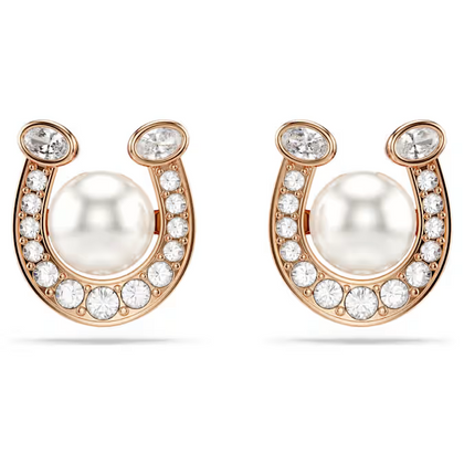Swarovski Symbolica stud earrings, Horseshoe 5736980