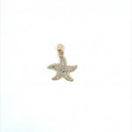 Gold Starfish Pendant