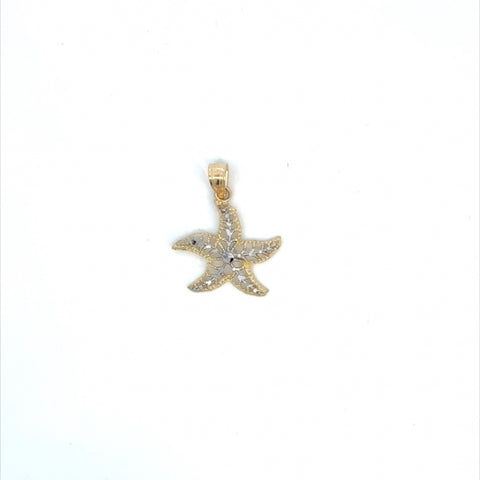 Gold Starfish Pendant