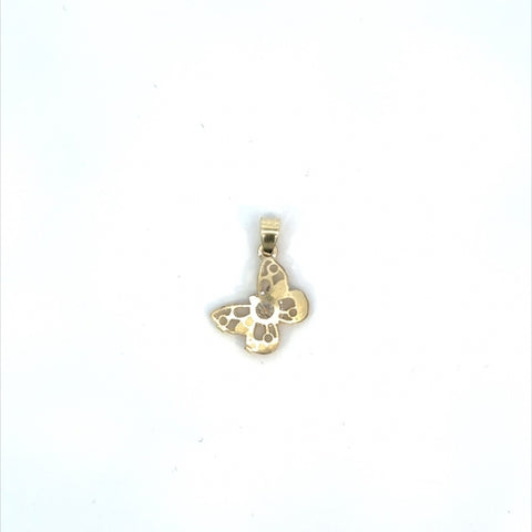Gold Butterfly Pendant