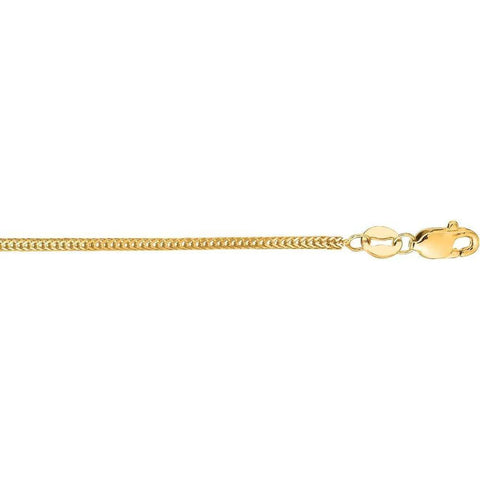 Gold Wheat Chain Italian 16"